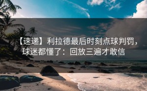 【速递】利拉德最后时刻点球判罚，球迷都懂了：回放三遍才敢信
